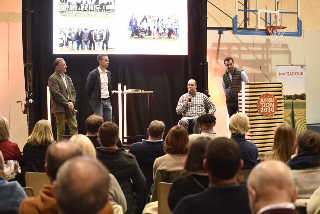 Patrick Faget, Yannick Montéan, Pierre Saint Jean et Pierre Loupret