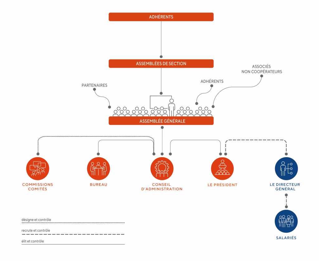 Schema gouvernance coopérative