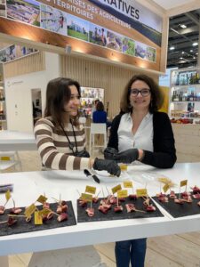 Aurélie Zimmerman au concours agricole