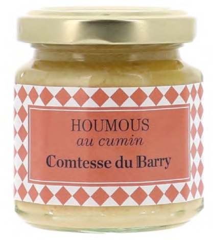 Pot de Houmous au cumin - Comtesse du Barry