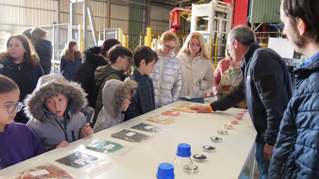 Visite de l'usine MAS Seeds lors des Family days