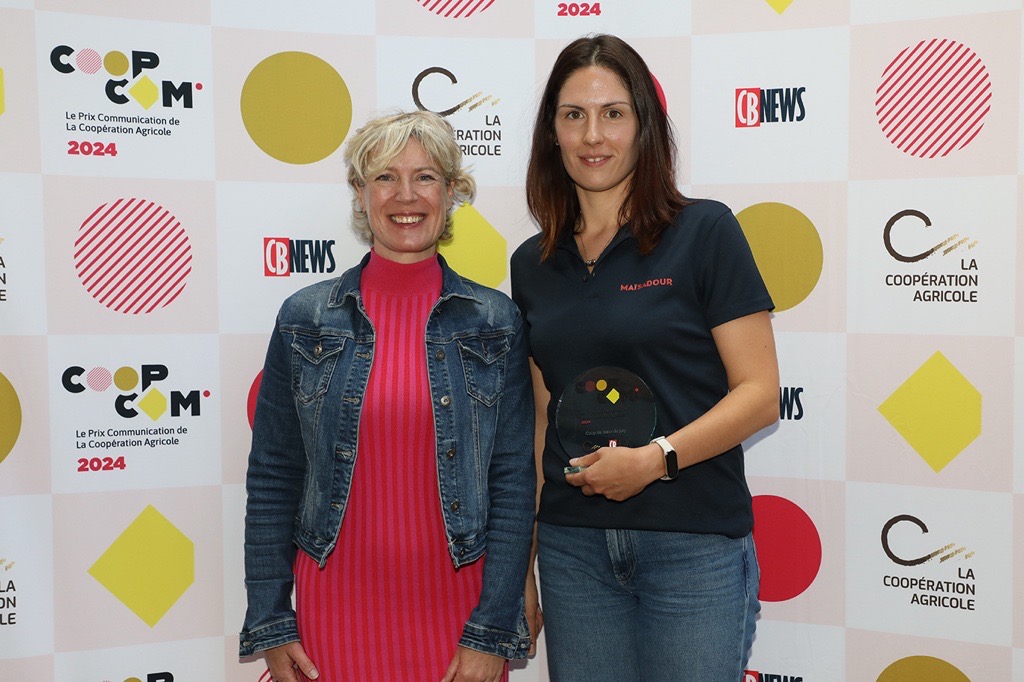 Marie-Laure Eustache, membre du jury, et Anne-Sophie Vieira, Directrice communication chez Maïsadour