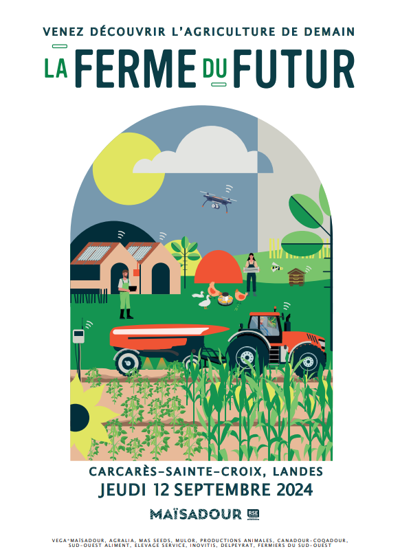 Affiche de la Ferme du Futur 2024