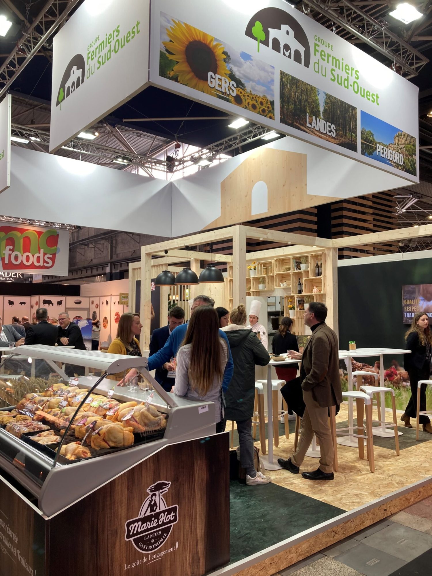 Stand Fermiers du Sud-Ouest au SIRHA 2023